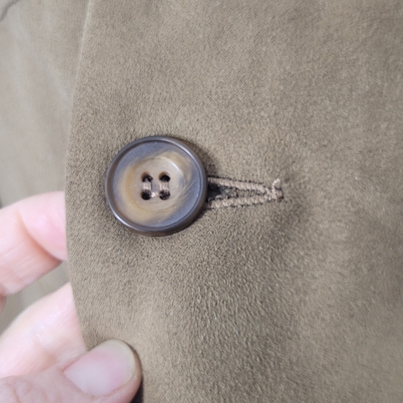 Vintage Men's Copper Brown Preppy Button Down Pocketa Blazer Academia Coat Small - Picture 9 of 11